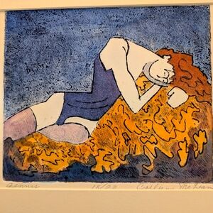 "Jenny" by Colleen Moynahan McLean: Ink & Watercolor
